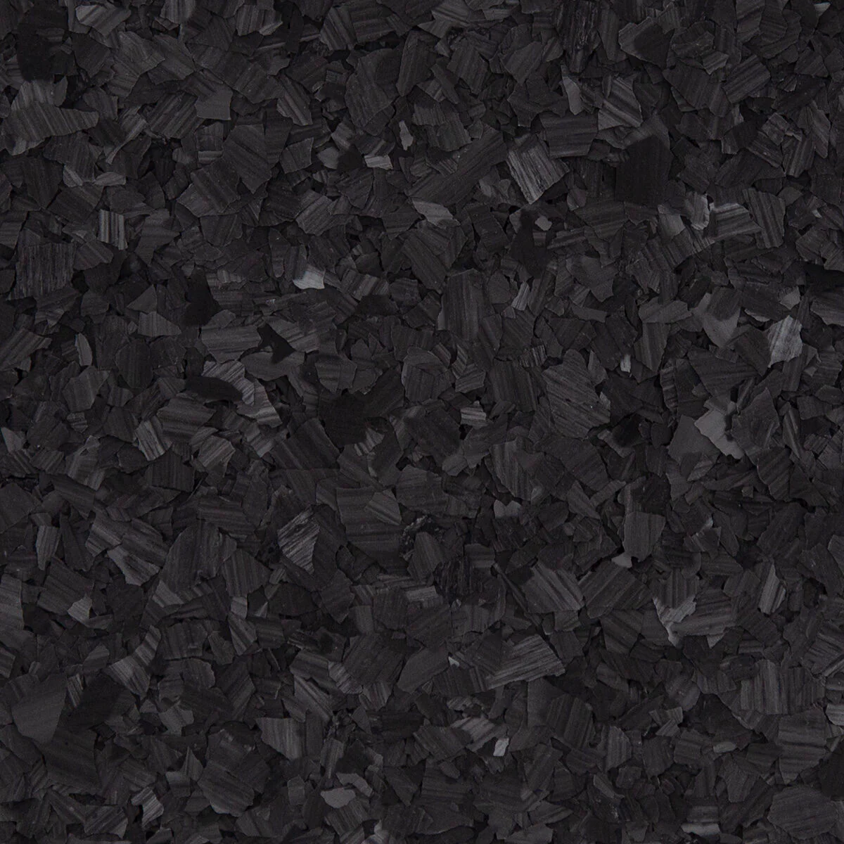 Carbon flake chip blend