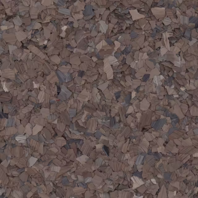 Garnet flake chip blend