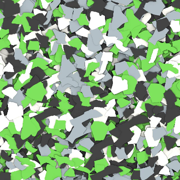 Hulk flake chip blend