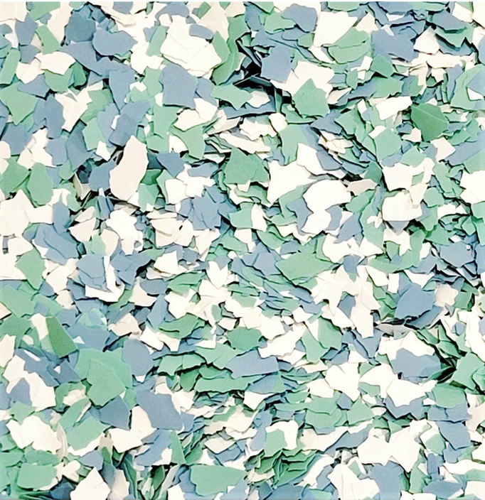 Island Mist flake chip blend