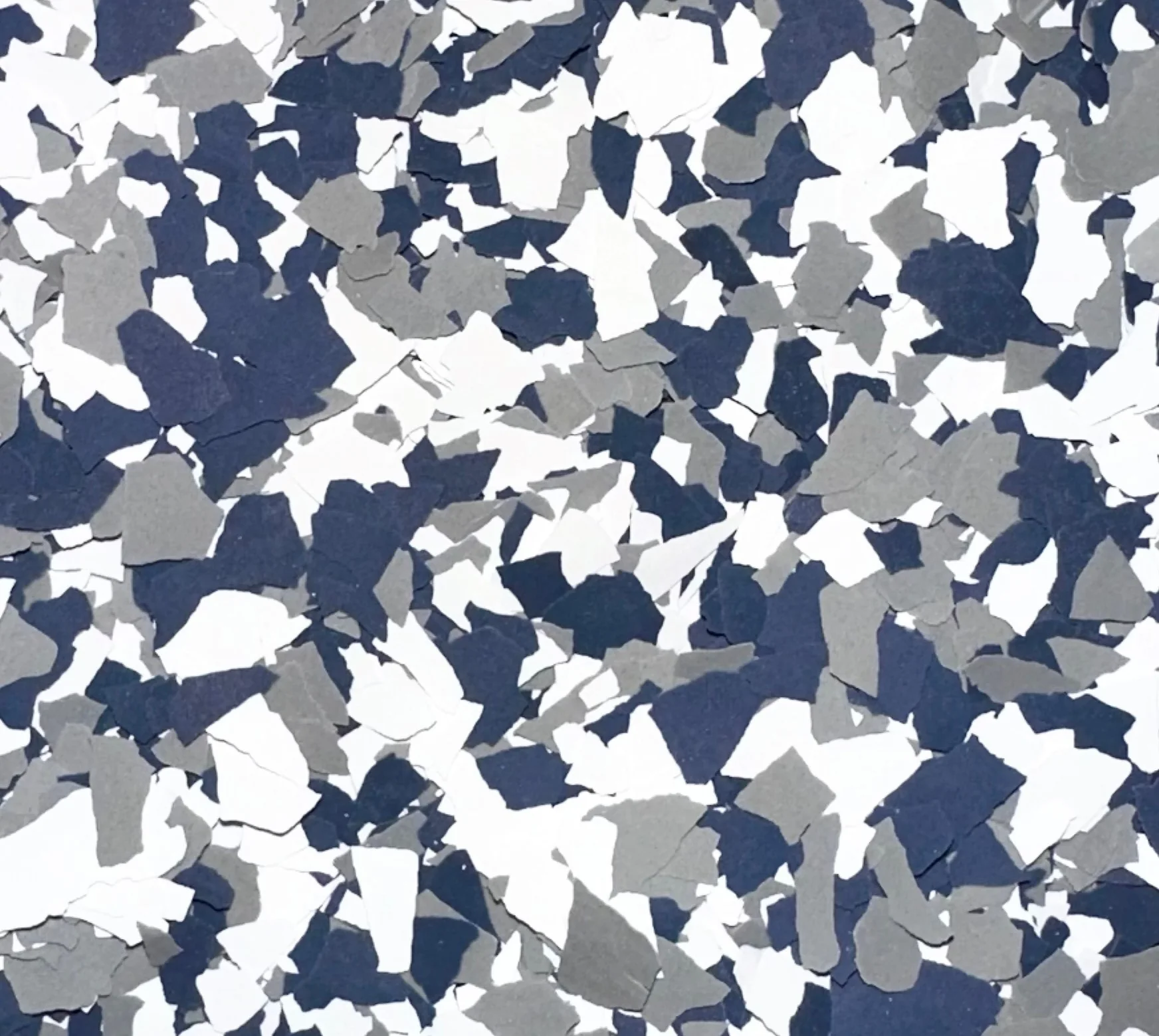 Midnight Blue flake chip blend