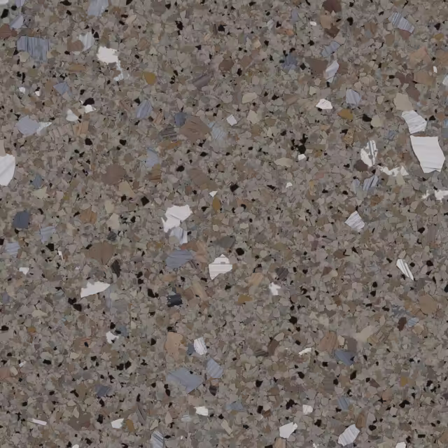 Mudstone flake chip blend