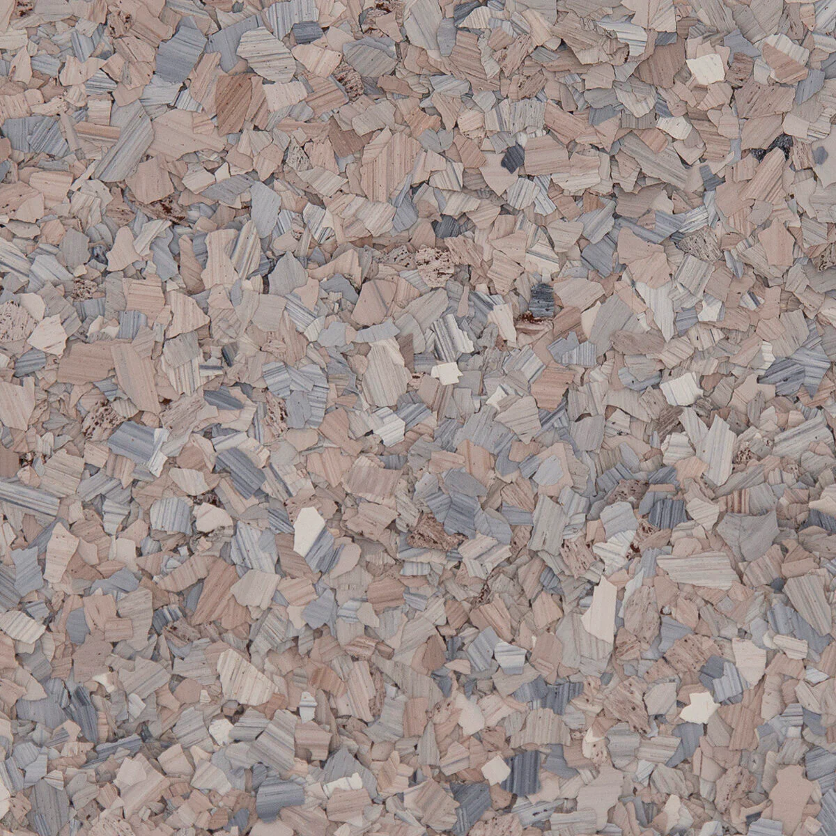 Pumice flake chip blend