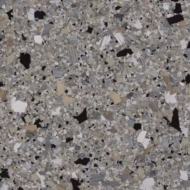 Shale flake chip blend