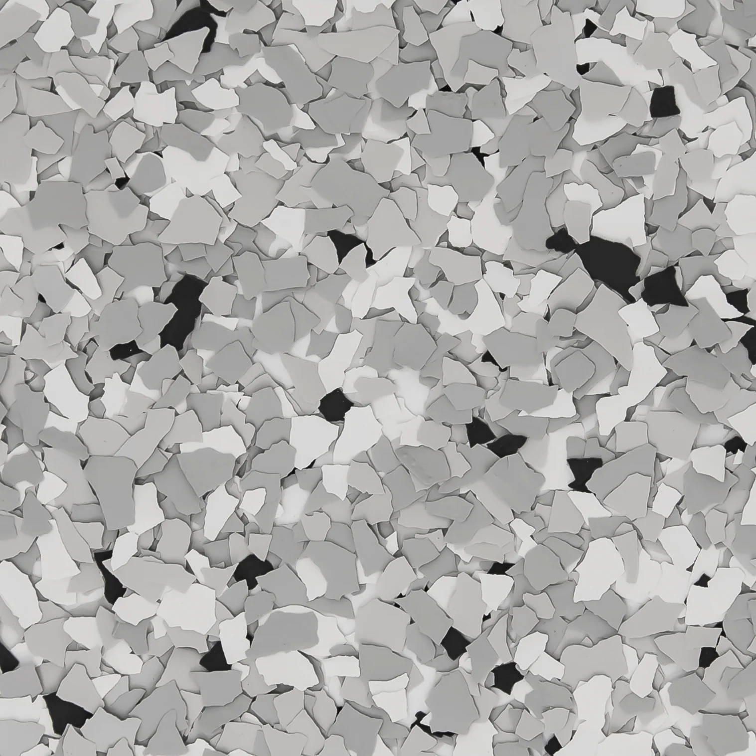 Feather Grey flake chip blend