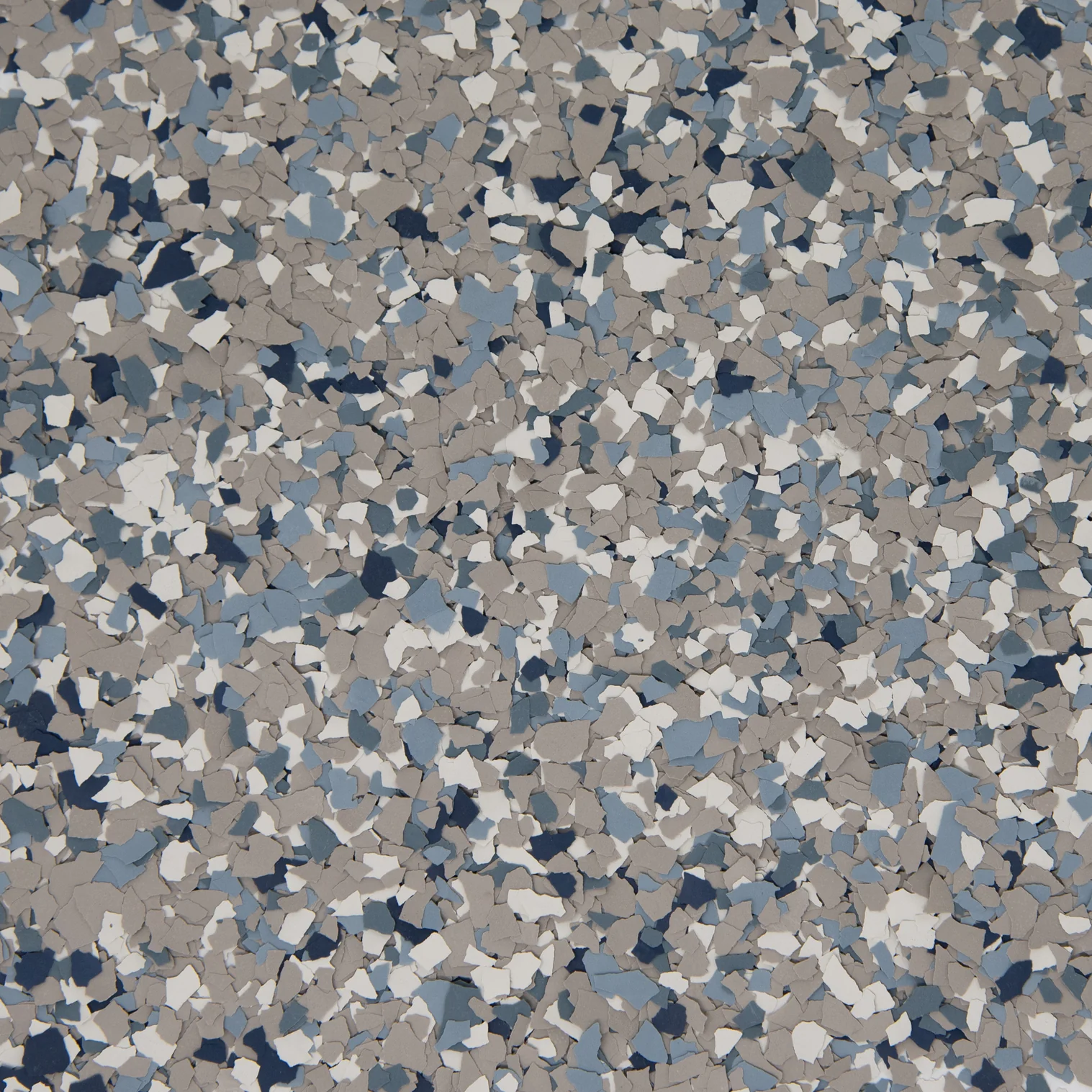 Stonewash flake chip blend